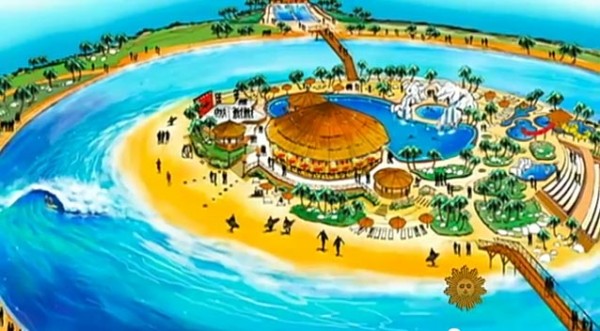 Kelly Slater Wave Company Artistic Rendition Wave Pool Kelly Slater Wave Co Surf Park Wave Pool Rendition