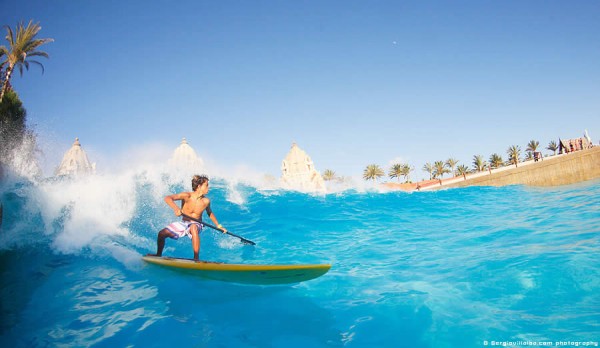 Wadi Adventure Wave Pool SUP Surfing