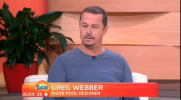 Greg Webber Interviewed on MSN Nine's Today Show