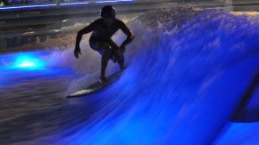 American Wave Machines Night Surfing
