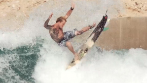 Chippa Wilson Fins Free Wadi Adventure Wave Pool UAE Chippa Wilson Air Section Wadi Adventure Wave Pool Al Ain