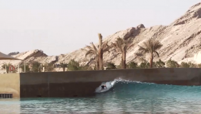 Chippa Wilson Out of Bounds Trailer Wadi Adventure Wave Pool Chippa Wilson at the Al Ain Wadi Adventure Wave Pool
