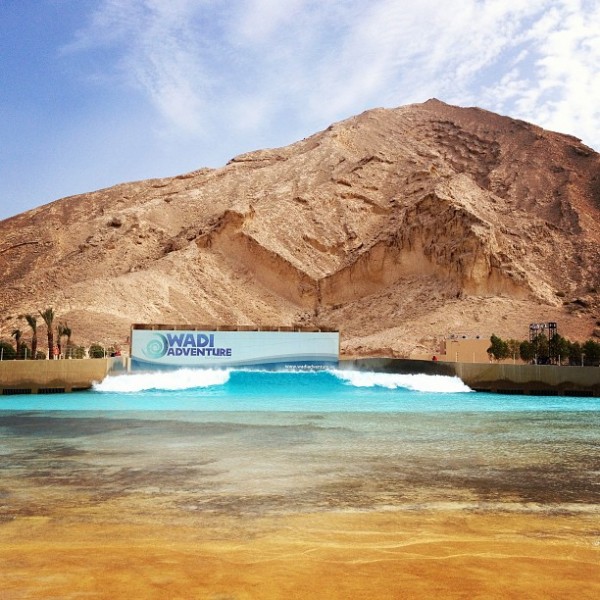 Matt Meola Surfs Wadi Adventure Wave Pool 2013
