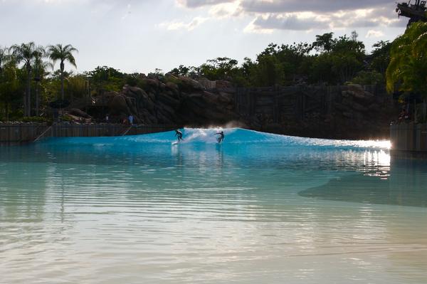Disney's Typhoon Lagoon Wave Pool Split Peak