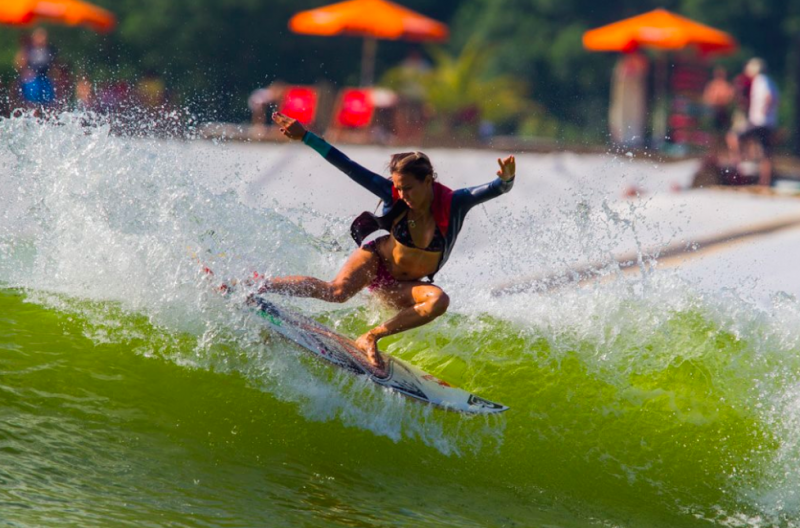 Sally Fitzgibbons Roxy Girls Invade Wavegarden Prototype 2.0