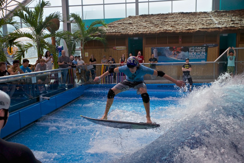 Jake Caster 2nd Place | Indoor Wake Surfing Competition at Surfs Up NH