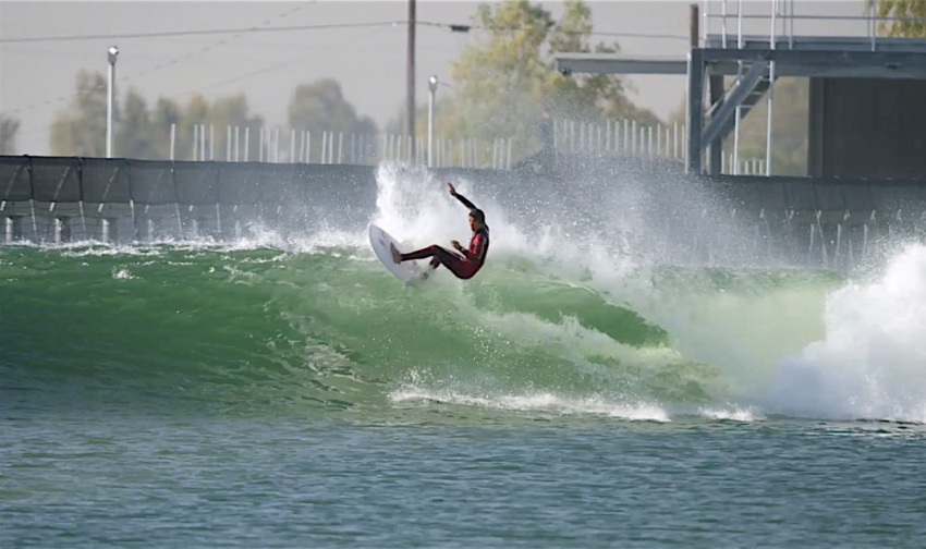 Kanoa Igarashi Top Turn at KS Wave Co Surf Ranch