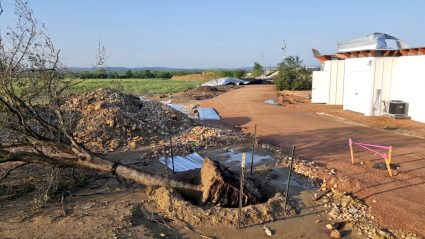 Doug Coors NLand Surf Park Damage May 2016 | Surf Park Central
