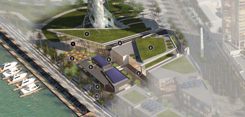 Seaport Village San Diego Surf Club Protea | Surf Park Central