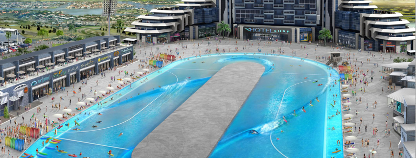 Webber Wave Pools Building First Pool