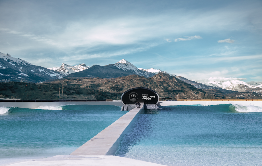 Alaïa Bay in Switzerland Featuring Wavegarden Cove Technology