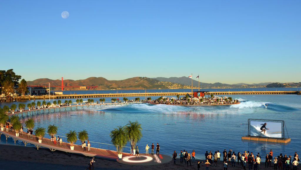 Okahina Wave in San Francisco, California