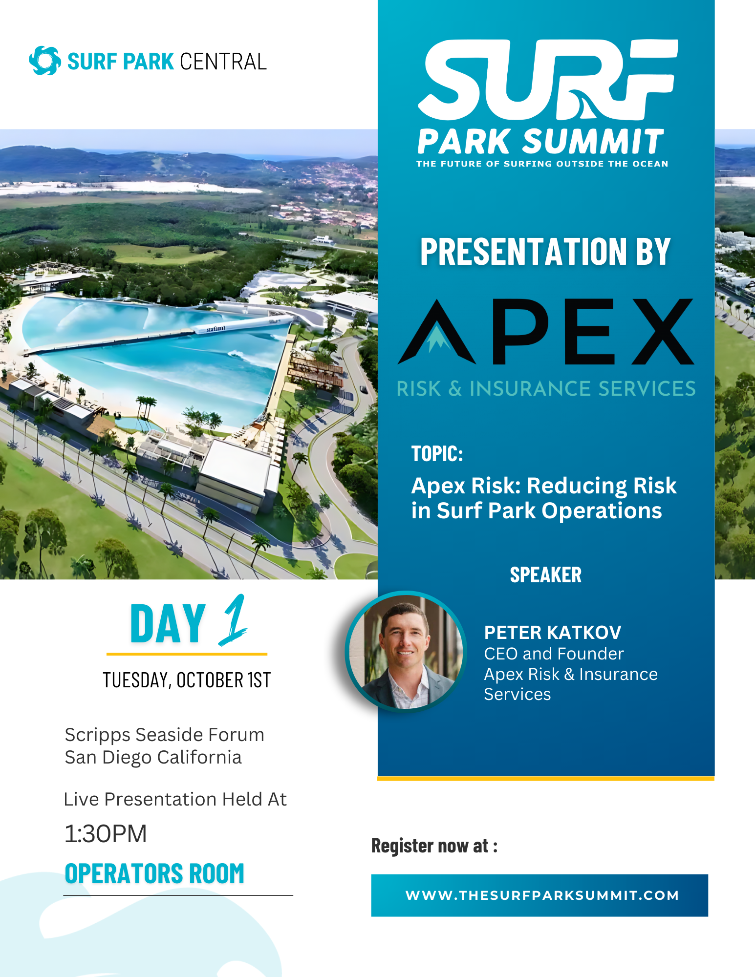 Apex Risk at Surf Park Summit