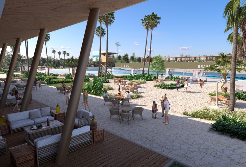 rendering of Brazil Surf Parks