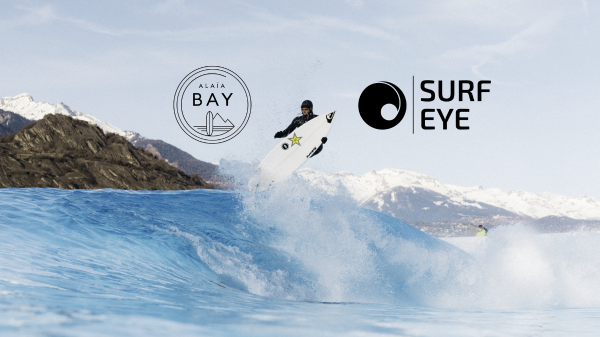 A surfer at Alaia Bay with now has Surf Eye.