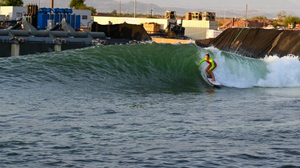 Revel Surf with a surfer in Arizona