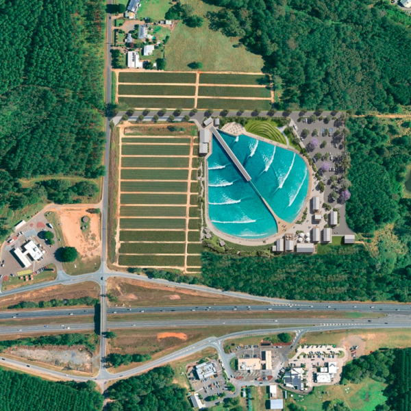 a rendering of a wave park