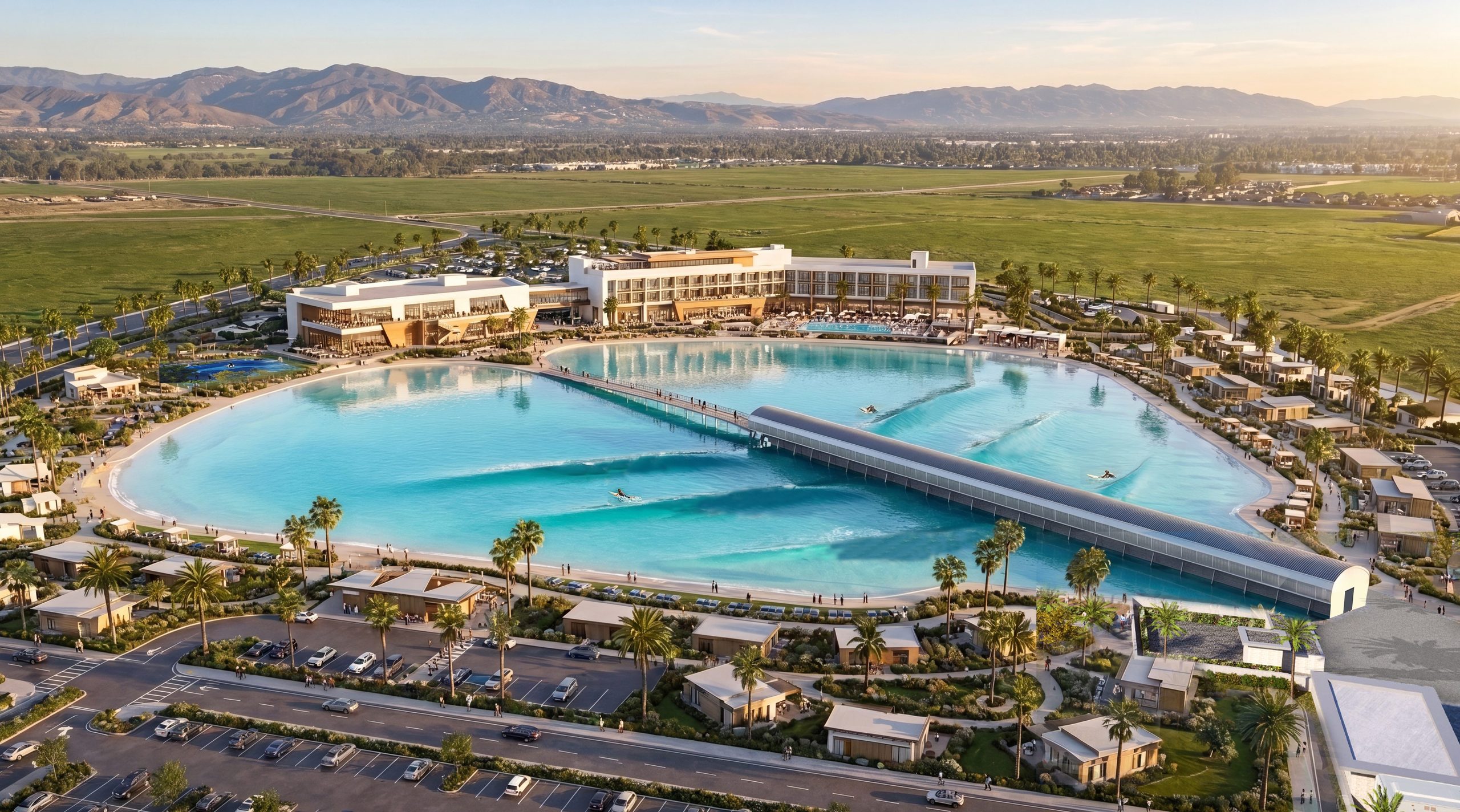 A rendering of Alchemy Surf Resort